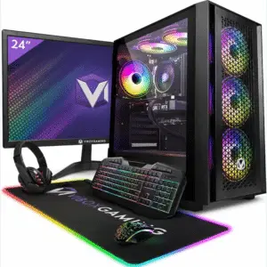 Vibox V-12 Gaming PC Bundle: Ryzen 5 5500 or £750