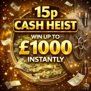 15p Cash Heist Competition with Lucky Pup Prizes
