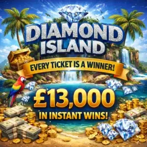 DIAMOND ISLAND Competition with Luck Pup Prizes