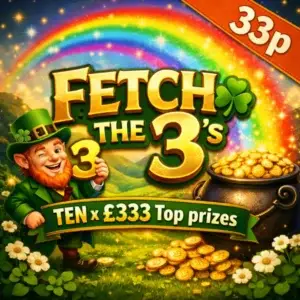 🎟 500 TICKETS - Fetch The 3's 🍀