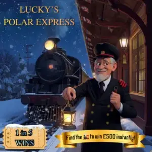 🎟 80 TICKETS - Polar Express 1in5 Win 🚂