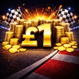 🏁 £1 CASH 🏁